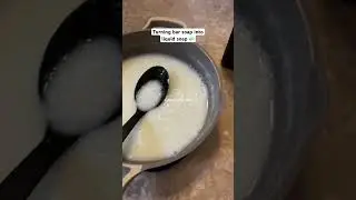 Turning Bar Soap into Liquid Soap 🧼