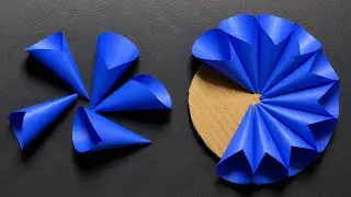 Paper Wall Hanging Craft | Easy Room Decor With Paper | Paper Craft 