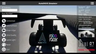 Autonomous Ground Vehicle | Qualification Round | RoboRacer Sim Racing League @ CDC-TF 2025