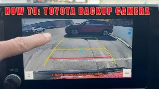 Инструкция: камера заднего вида для Toyota RAV4
