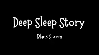 Deep Sleep Story for Adults | Calm Male Voice | Rain Ambience (Black Screen)