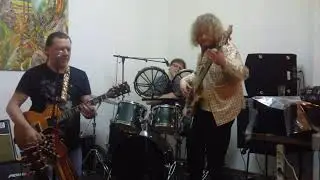 American friend - 3 Jam session. Vladimir Nelyubin. Jimmy Wilgus.Denis Ovchinnikov. Владимир Нелюбин