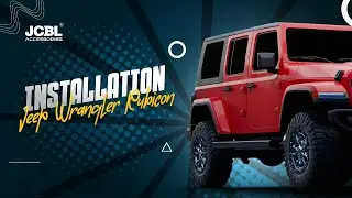 Electric Side step Installation In Jeep Wrangler Rubicon || JCBL Accessories