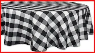 Great product -  DII Buffalo Check Collection, Classic Farmhouse Tablecloth, Tablecloth, 70