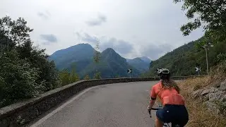 Cycling in the Apuan Alps, Tuscany