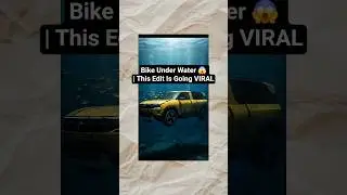 How to Make Bike Under Water Edit | CapCut & AI Tutorial#BikeEdit#UnderwaterEdit#ViralReels#CapCutEd