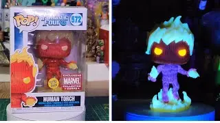 Fantastic Four Human Torch Funko Pop Unboxing