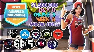 $1,500,000 🥊Grand Final Summer Skirmish🥊 Day 4/Game 3 Feat. Ninja Strafeshot Drnkie (Fortnite)