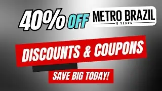Metro Brazil Coupon Codes &ndash; Big Savings on Fashion & Beauty