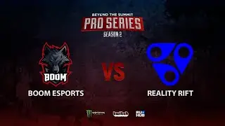 BOOM Esports vs Reality Rift, BTS Pro Series Season 2: SEA, bo2, game 2 [Lex]