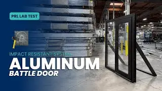 PRL Battle Door: Aluminum Security Door | Real Impact Test