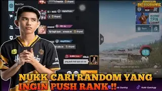 Nukk Cari Random Yang Mau Push Rank | Pubg Mobile