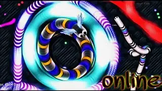 24.000 Online Slitherio Snake 🐍 Gameplay | #slithersnake #wormzone #snakegame