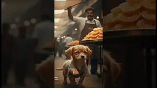 garib puppy ko khana nahi diya😭#ai #shorts #puppy