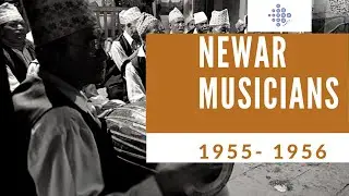 Newari Musican Nepal-1955- 1956 || Archives Nepal