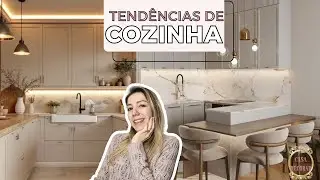 TENDÊNCIAS de decoração de COZINHA para 2025