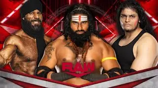 FULL MATCH - Veer Mahaan vs Shaky vs Jinder Mahal | RAW May 29, 2022