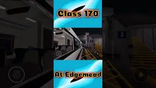 Class 170 at Edgemead. #stepfordcountyrailway #roblox 