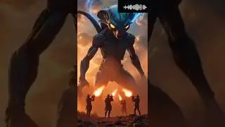 Alien vs Cowboy #alien #fight #monster #hunter #youtubeshorts #universe #supernatural #superpower