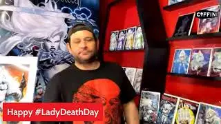 Happy Lady Death Day! 11 Bonuses on Kickstarter + 29% OFF at CoffinComicsShop.com