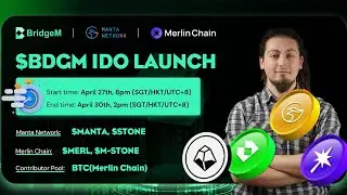 BridgeM | IDO 27 АПРЕЛЯ, ПРОДАЖА MERLIN MANTA 29 АПРЕЛЯ, МОСТ LAYER 2 BITCOIN TO ETHEREUM