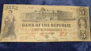 #1800 #Old #currency #paper #money #866