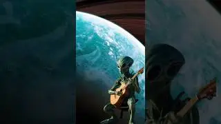 Alien Melodies from the Universe #Galactic #alien #guitar