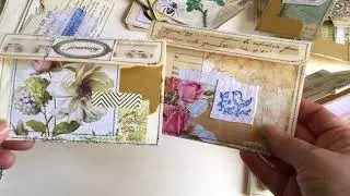 IN ITALIANO Ephemera, bigliettini, bustine per decorare agende e lo scrapbooking