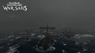 Stormy Naval Battle - Mount & Blade II: Bannerlord