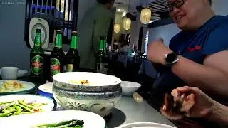 Korean amilly vixits Qingdao China  1