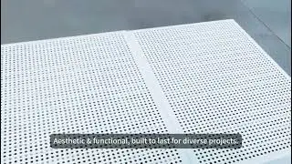 HongZan&rsquo;s 3-in-1 Perforated Aluminum Panel Solutions