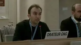 Sikh Human Rights Group, Mr Albert Barseghyan - General Debate Item 10, HRC 52nd Session
