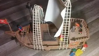 Пиратский корабль Playmobil