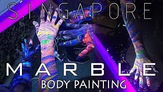 Singapore MARBLE Body Painting