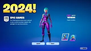 How To Get The WONDER Skin For FREE In Fortnite! (2024)