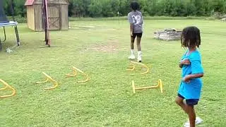 Ayden's backyard workouts