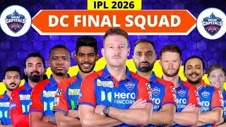 IPL 2026 Auction Live 🔥 DC Sold Players List | Delhi Capitals Final Squad 2026
