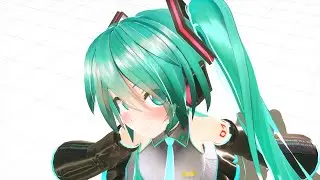 【MMD sdPBR】ウインク・トランジ・スター (Wink Transi Star)【デフォ服む～ぶ式初音ミクさんの場合】