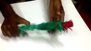 Magic blooming flower