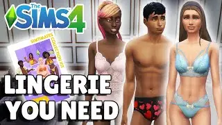 The Sims 4 Runway: Simtimates [Lingerie Kit] Looks You Need To See | Outfit Overview