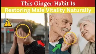 How Ginger Helps Men Over 60 Restore Vitality Naturally ! Senior Health Tips