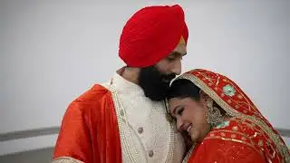 Sukha & Jeet Wedding Highlight, Brampton Winter Wedding, Brampton Best Sikh Wedding, Gursikh Couple