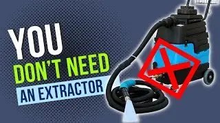 How to remove stains on car upholstery without an extractor