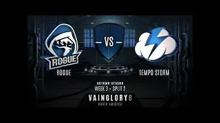 ROGUE vs TEMPO STORM - SEMIFINALS - Vainglory 8 NA | Split 2 - Week 3 - Vainglory league