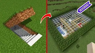 How to Build SECRECT BASE in Minecraft EASY !