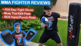 MMA Fighter Reviews RDX MMA Gloves, Muai Thai RDX Kick Pads & Other MMA Training Gear