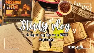 Mission 100 day: 03 STUDY Vlog 📚||my mini study routine 🎀|| Wakeup early morning 🌄