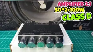 Review & Test Amplifier 2.1 ZK-MT21