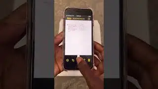 Сканирование документов с помощью приложения &laquo;Заметки&raquo; | iOS18 | #iphone