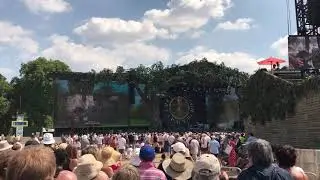 Lucas Nelson in Hyde Park, London -July 2018